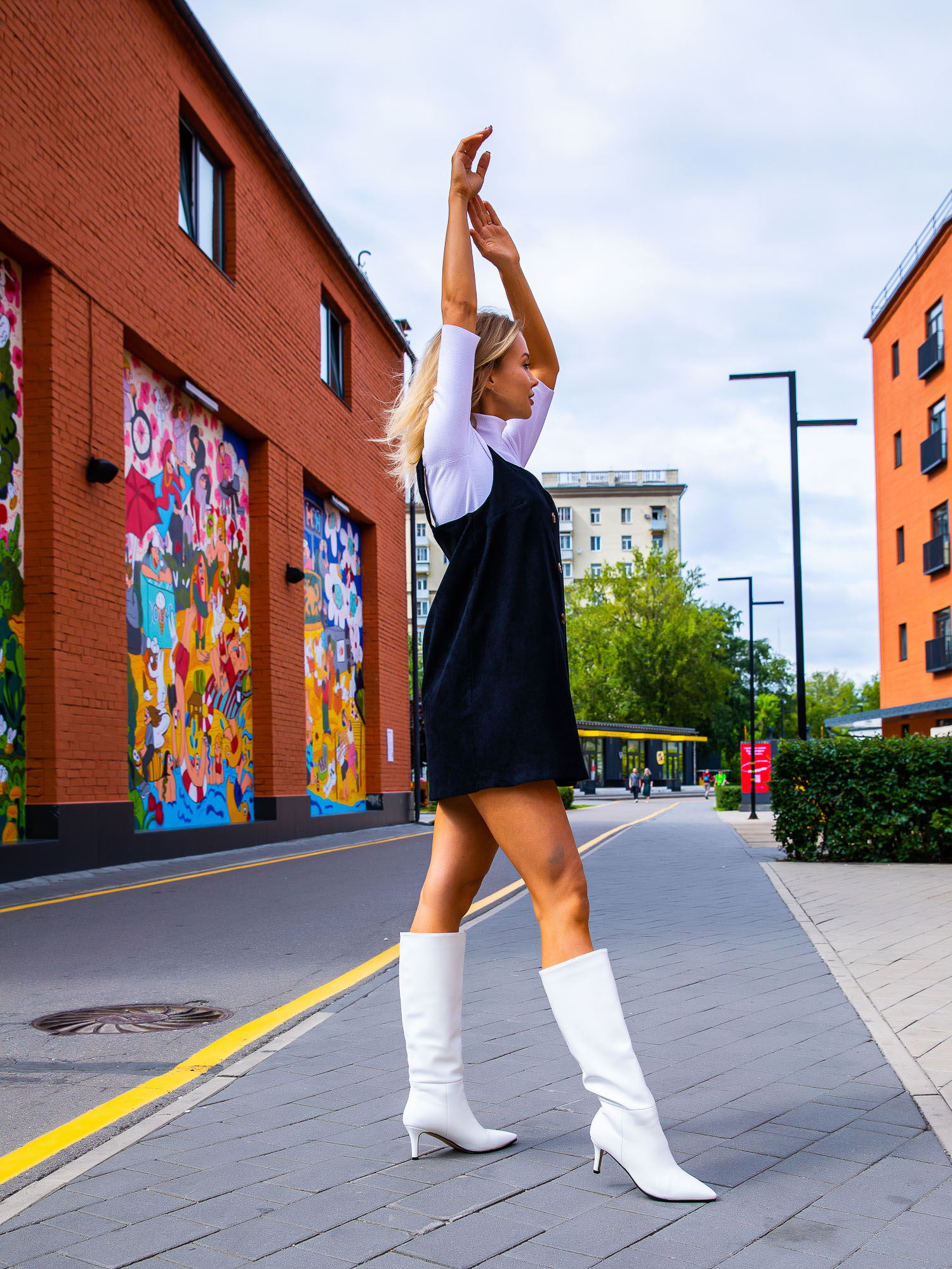 Стрит съёмка для маркетплейсов в AF Studio