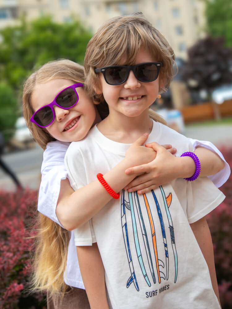 Фотосъемка очков на модели в AF Studio