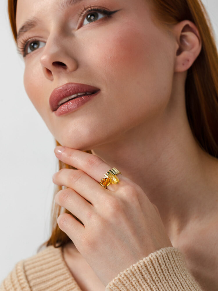 Фотосъемка ювелирных изделий с моделью в AF Studio