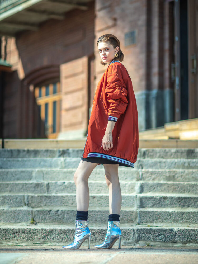 Стрит съёмка для маркетплейсов в AF Studio