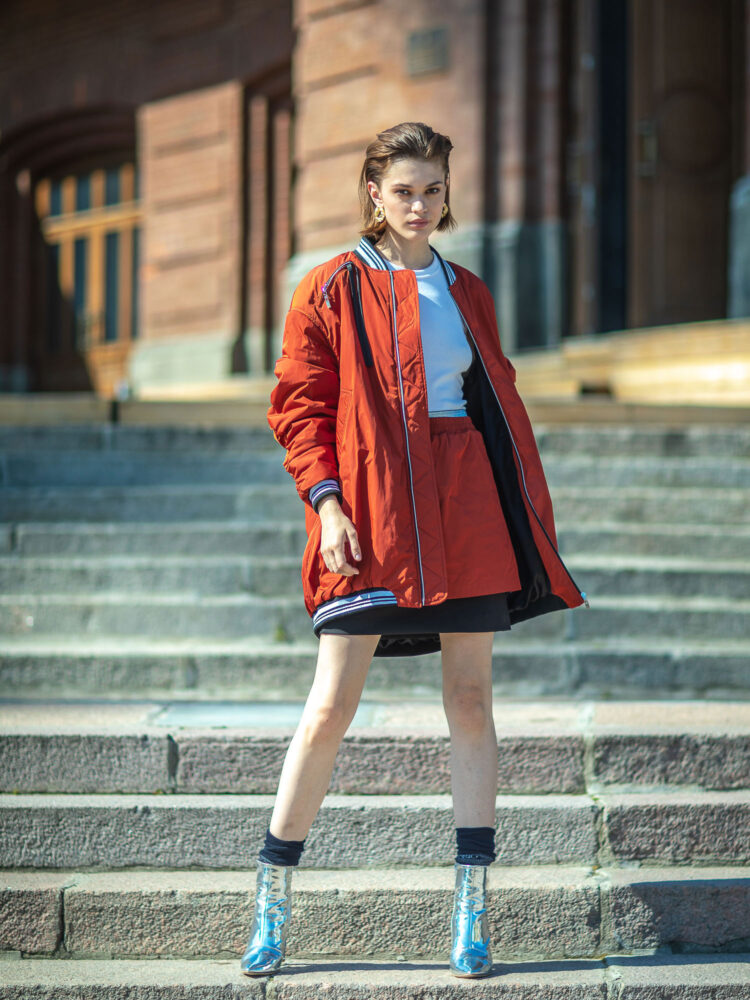 Стрит съёмка для маркетплейсов в AF Studio