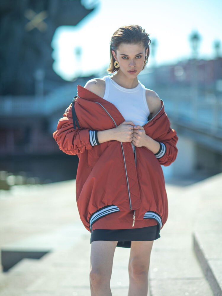 Стрит съёмка для маркетплейсов в AF Studio