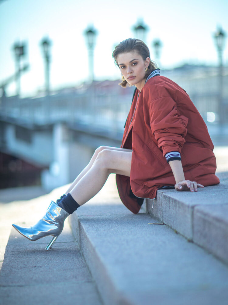 Стрит съёмка для маркетплейсов в AF Studio