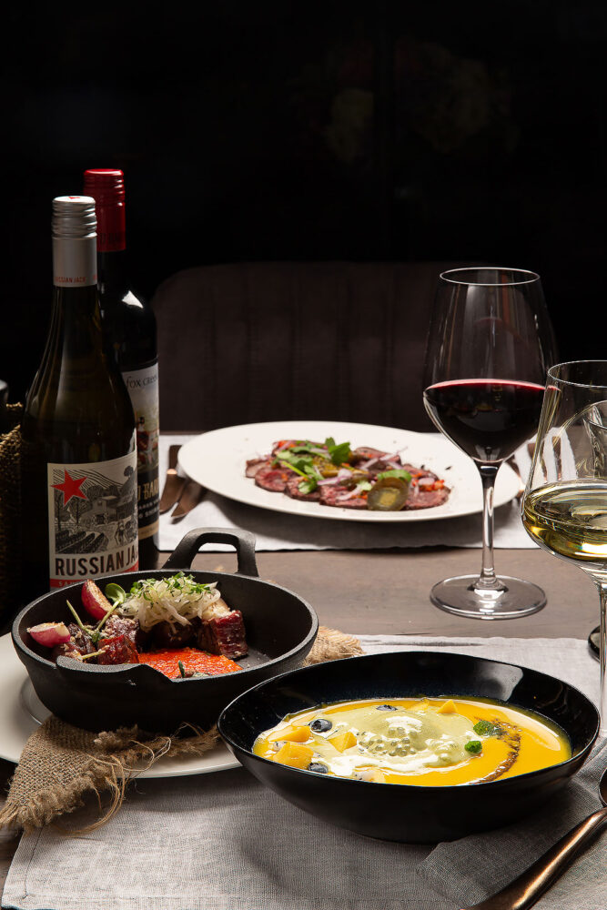 Съемка меню ресторанов в AF Studio